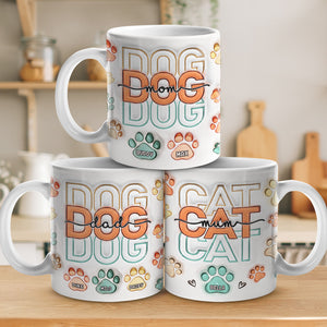 I'm A Dog Lover - Dog & Cat Personalized Custom 3D Inflated Effect Printed Mug - Christmas Gift For Pet Owners, Pet Lovers