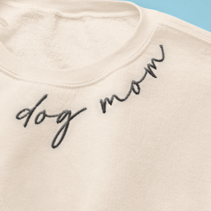 Meilleure maman à fourrure au monde - Sweat-shirt brodé personnalisé pour chien - Cadeau pour propriétaires et amoureux des animaux