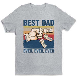 Papa, personne n'est meilleur que toi - T-shirt unisexe personnalisé pour la famille, sweat à capuche, sweat-shirt - Cadeau de fête des pères, d'anniversaire pour papa