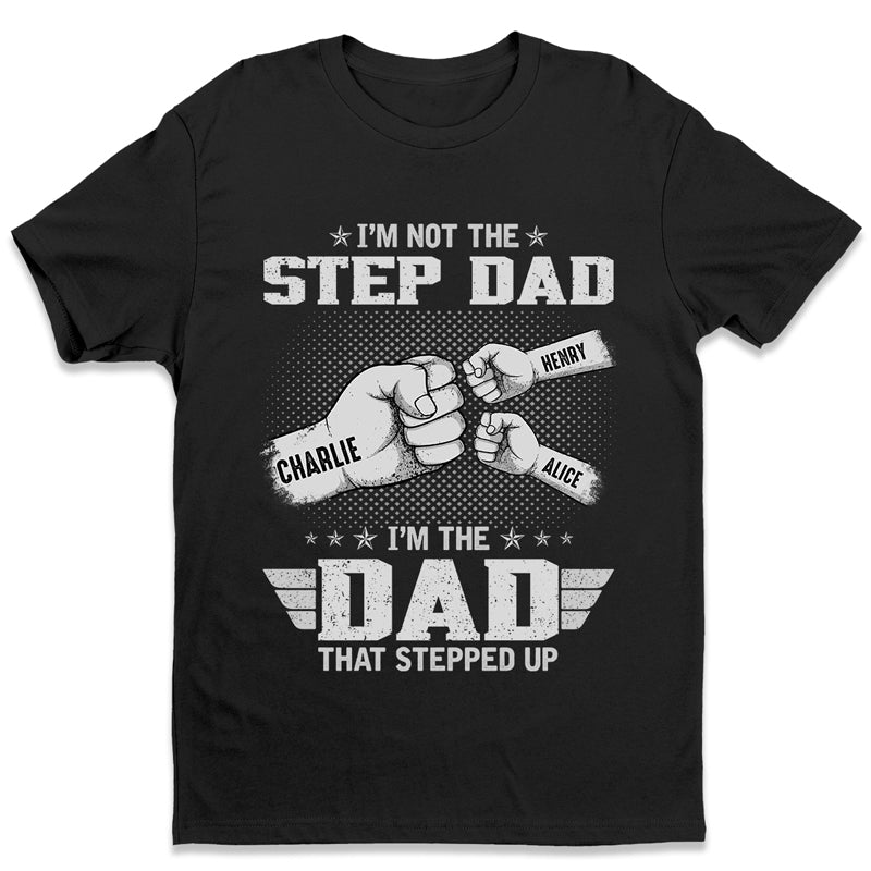 Le papa qui a pris les choses en main - T-shirt, sweat à capuche et sweat-shirt unisexe personnalisé pour la famille - Cadeau de fête des pères et d'anniversaire pour papa