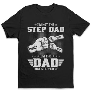 Le papa qui a pris les choses en main - T-shirt, sweat à capuche et sweat-shirt unisexe personnalisé pour la famille - Cadeau de fête des pères et d'anniversaire pour papa