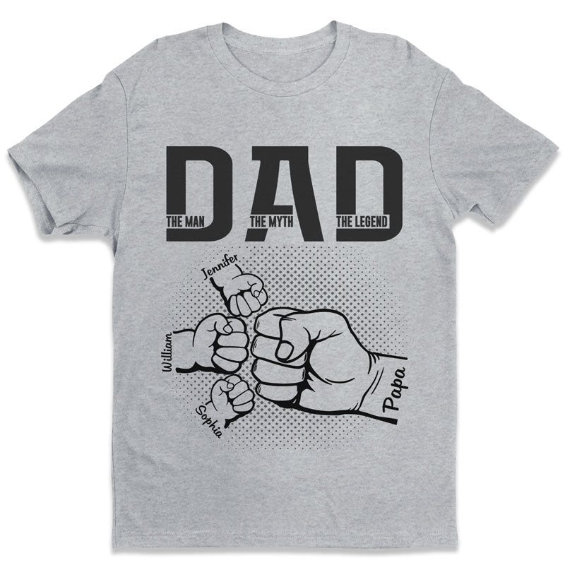 Mon père est génial ! T-shirt, sweat à capuche et sweat-shirt unisexe personnalisé pour la famille ! Cadeau d'anniversaire et de fête des pères pour papa