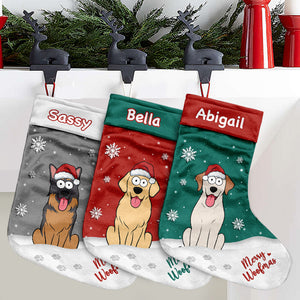 Joyeux Noël à vous ! Chaussette de Noël personnalisée pour chien ! Cadeau de Noël pour les propriétaires et les amoureux des animaux.