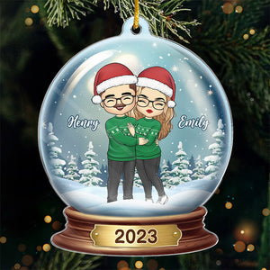 You Stole My Heart - Couple Personalized Custom Ornament - Acrylic Custom Shaped - Christmas Gift For Husband Wife, Anniversary