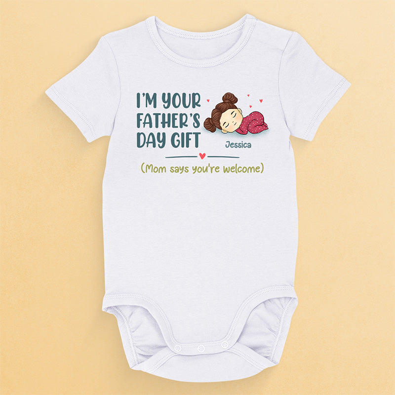 Cadeau de fête des pères « Je suis ton père » - Body bébé personnalisé pour la famille - Cadeau de fête des pères, cadeau de baby shower, cadeau pour le premier papa