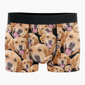 Boxer personnalisé avec photo « Tu es à moi » pour chien et chat, boxer pour homme, cadeau pour propriétaires et amoureux des animaux.