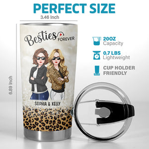 Toujours mon meilleur ami - Gobelet personnalisé Bestie - Cadeau de Noël pour meilleures amies, meilleures amies, sœurs