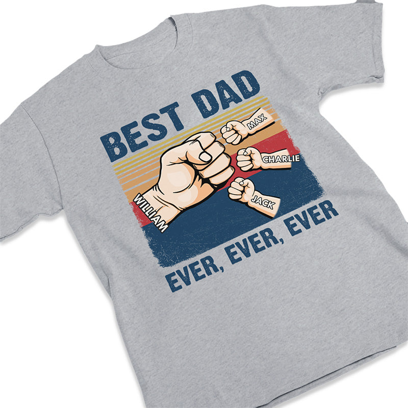 Papa, personne n'est meilleur que toi - T-shirt unisexe personnalisé pour la famille, sweat à capuche, sweat-shirt - Cadeau de fête des pères, d'anniversaire pour papa
