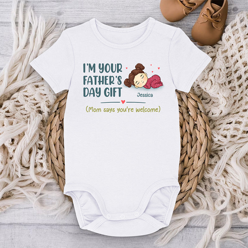 Cadeau de fête des pères « Je suis ton père » - Body bébé personnalisé pour la famille - Cadeau de fête des pères, cadeau de baby shower, cadeau pour le premier papa