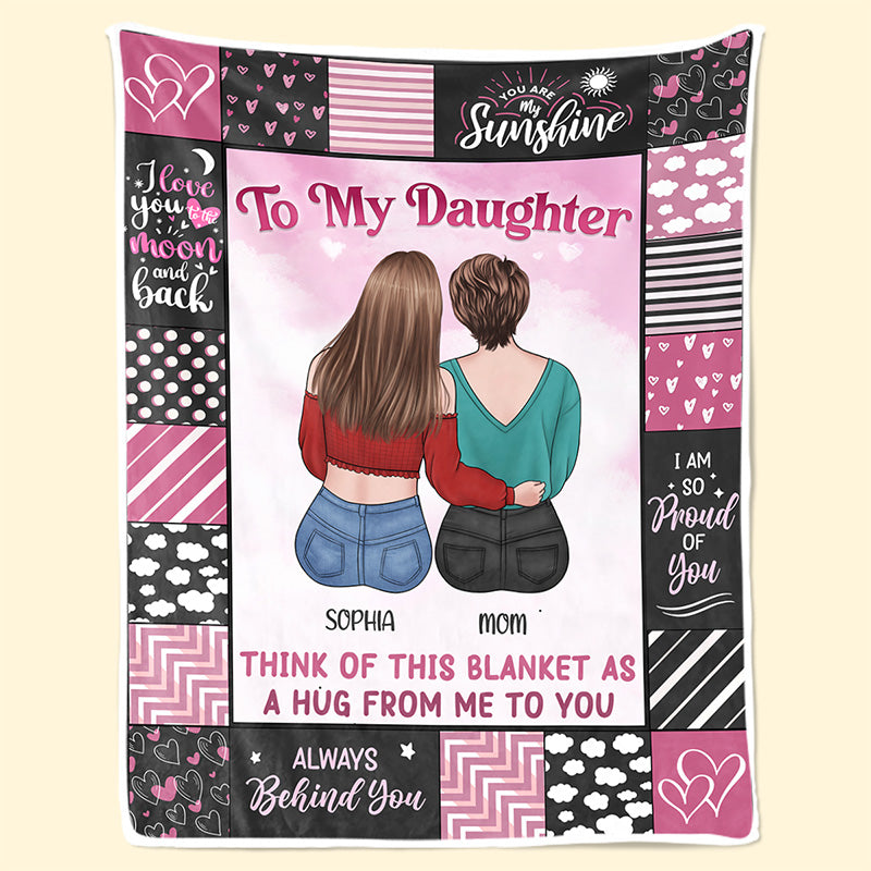 Le trésor d'une mère est sa fille - Couverture familiale personnalisée - Cadeau de Noël de maman