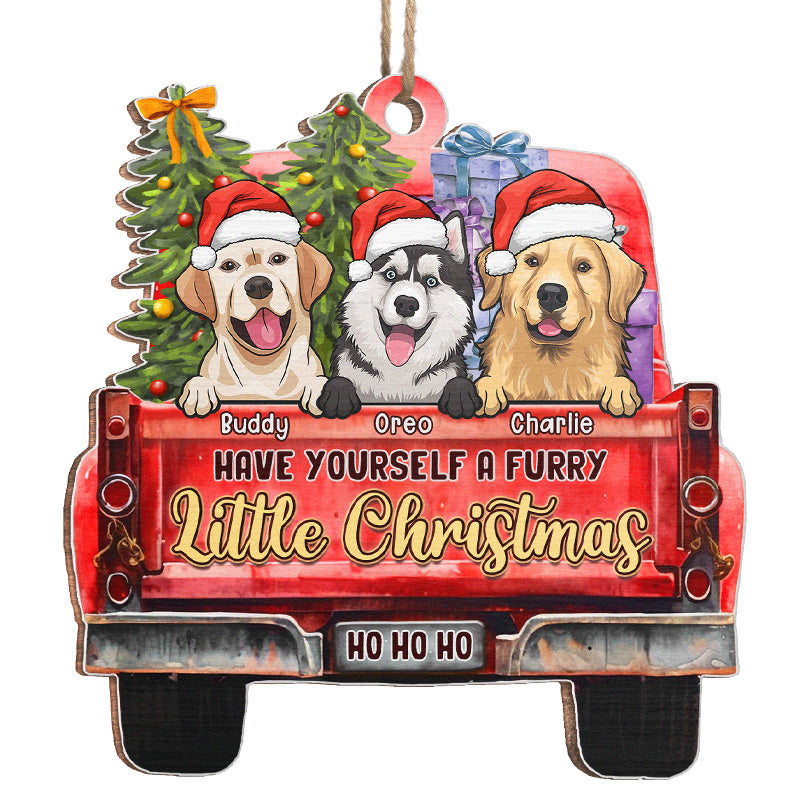 Offrez-vous un Noël tout en fourrure ! Décoration personnalisée pour chien et chat ! Bois et acrylique, forme personnalisée ! Cadeau de Noël pour les propriétaires et les amoureux des animaux.