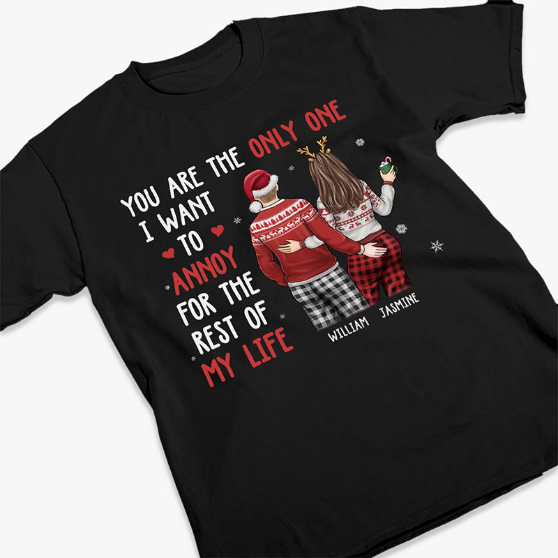 Nous serions un couple normal - T-shirt unisexe personnalisé, sweat à capuche, sweat-shirt - Cadeau de Noël pour mari et femme, anniversaire