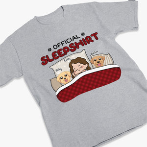 Le t-shirt de nuit officiel parfait - T-shirt unisexe personnalisé pour chien, sweat à capuche, sweat-shirt - Cadeau pour les propriétaires et les amoureux des animaux