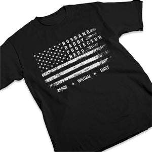 T-shirt, sweat à capuche et sweat-shirt unisexe personnalisé pour la famille, cadeau d'anniversaire pour papa et grand-père.
