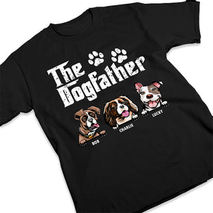 Le Père Chien - Cadeau pour Papa Chien, Maman Chien - T-shirt unisexe personnalisé, sweat à capuche