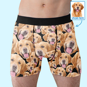 Boxer personnalisé avec photo « Tu es à moi » pour chien et chat, boxer pour homme, cadeau pour propriétaires et amoureux des animaux.
