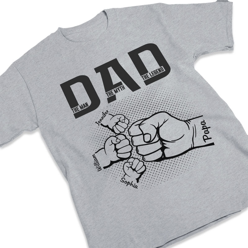 Mon père est génial ! T-shirt, sweat à capuche et sweat-shirt unisexe personnalisé pour la famille ! Cadeau d'anniversaire et de fête des pères pour papa