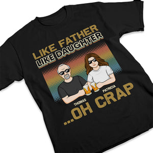 Papa, mon premier amour, mon héros éternel - T-shirt unisexe personnalisé, sweat à capuche, sweat-shirt - Cadeau d'anniversaire pour papa