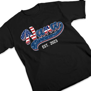 J'adore être grand-mère - T-shirt, sweat à capuche, sweat-shirt unisexe personnalisé pour la famille - Cadeau d'anniversaire pour grand-mère, 4 juillet