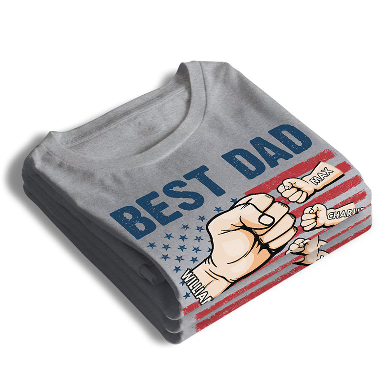 Papa, personne n'est meilleur que toi - T-shirt unisexe personnalisé pour la famille, sweat à capuche, sweat-shirt - Cadeau de fête des pères, d'anniversaire pour papa