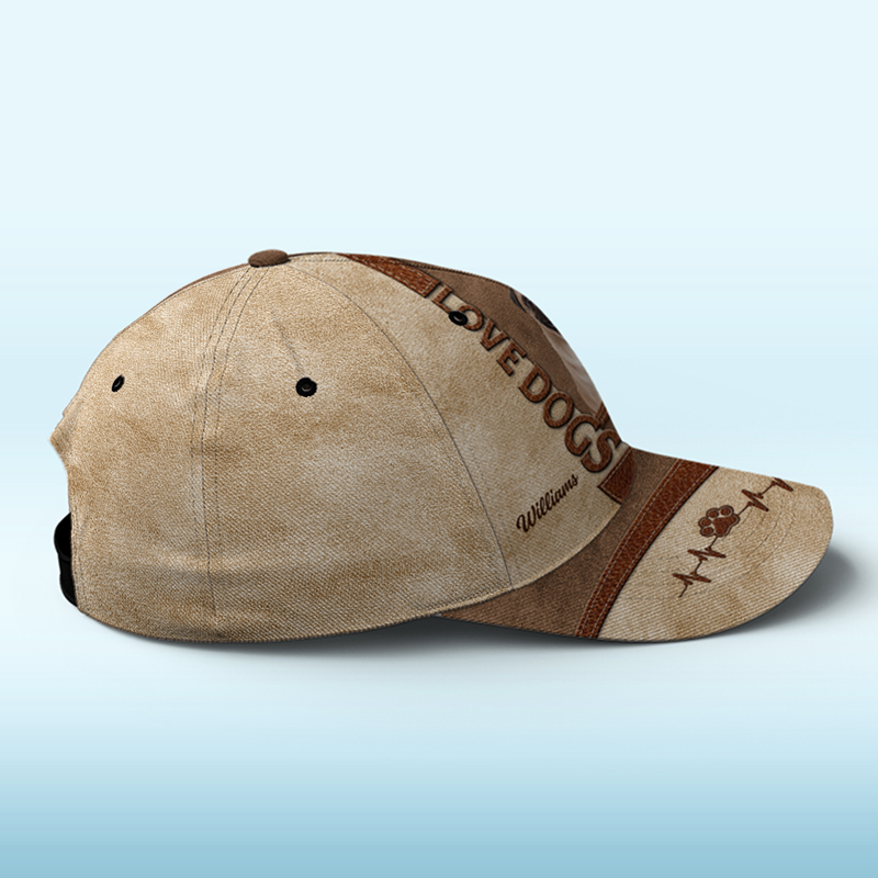 Photo personnalisée : La vie est meilleure avec un bébé en fourrure ! Chapeau personnalisé pour chien et chat, casquette classique à imprimé intégral ! Cadeau pour les propriétaires et les amoureux des animaux.