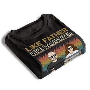 Papa, mon premier amour, mon héros éternel - T-shirt unisexe personnalisé, sweat à capuche, sweat-shirt - Cadeau d'anniversaire pour papa