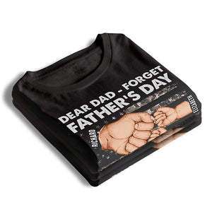 Nous t'aimons chaque jour - T-shirt unisexe personnalisé, sweat à capuche, sweat-shirt - Cadeau de fête des pères, d'anniversaire pour papa