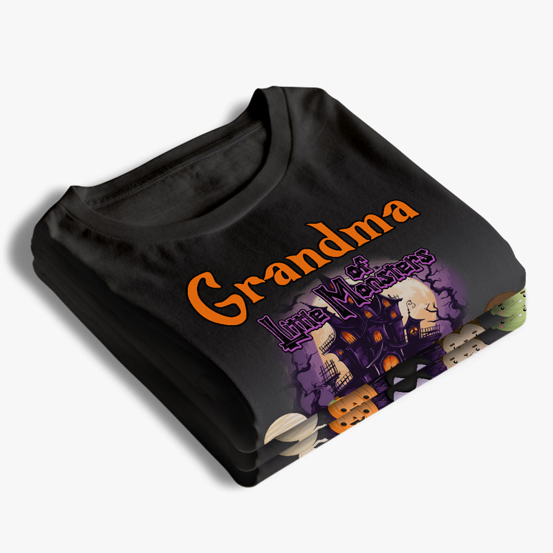 Grand-mère de ces petits monstres - T-shirt unisexe personnalisé, sweat à capuche, sweat-shirt - Cadeau d'Halloween, cadeau pour grand-mère, grand-père