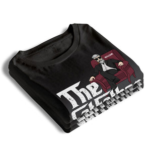 Le Père Chat Papa Chat en Costume Chats Cool - Cadeau pour Papa Chat - T-shirt unisexe personnalisé, sweat à capuche