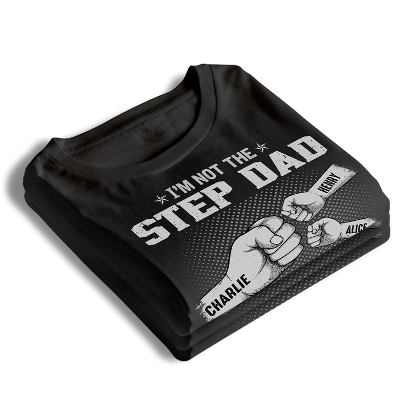 Le papa qui a pris les choses en main - T-shirt, sweat à capuche et sweat-shirt unisexe personnalisé pour la famille - Cadeau de fête des pères et d'anniversaire pour papa