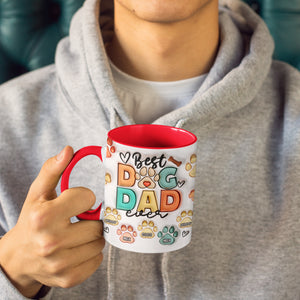 Tu es mon visage préféré à lécher - Tasse personnalisée avec effet gonflable 3D pour chien et chat - Cadeau pour les propriétaires d'animaux et les amoureux des animaux