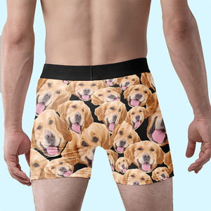 Boxer personnalisé avec photo « Tu es à moi » pour chien et chat, boxer pour homme, cadeau pour propriétaires et amoureux des animaux.