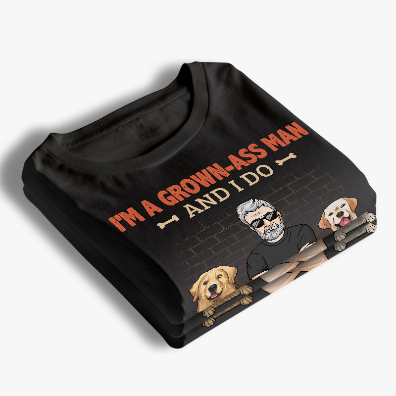 Ce que veulent mes chiens - T-shirt, sweat à capuche et sweat-shirt unisexe personnalisé pour chien - Cadeau pour propriétaires et amoureux des animaux
