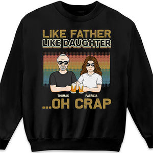 Papa, mon premier amour, mon héros éternel - T-shirt unisexe personnalisé, sweat à capuche, sweat-shirt - Cadeau d'anniversaire pour papa