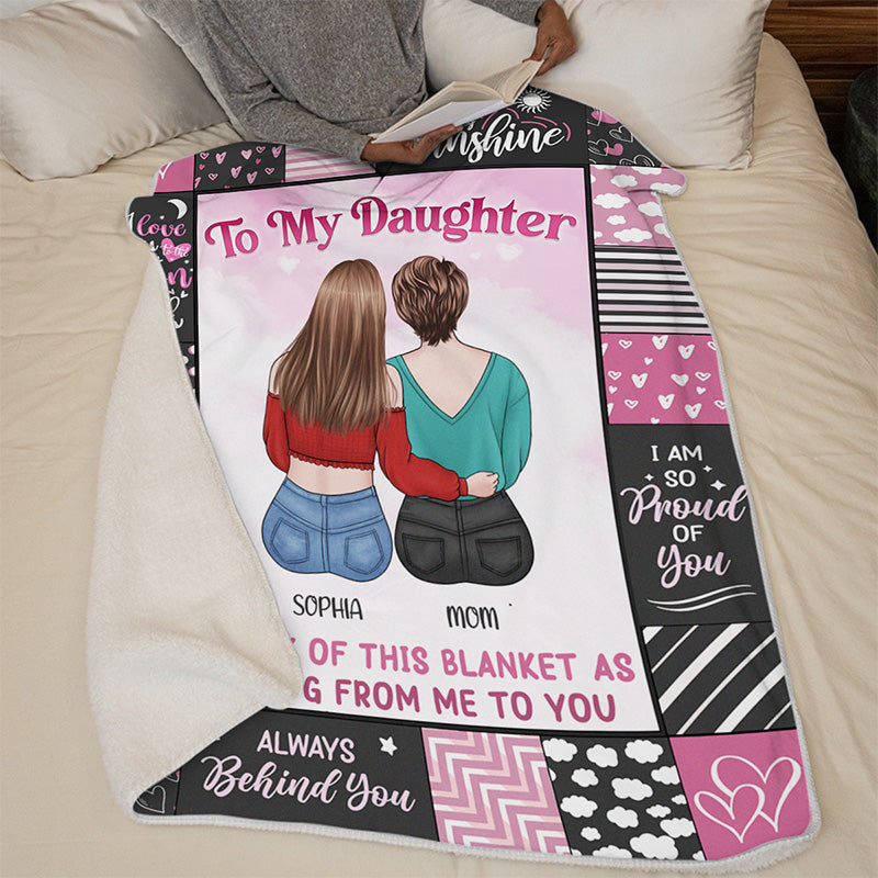 Le trésor d'une mère est sa fille - Couverture familiale personnalisée - Cadeau de Noël de maman