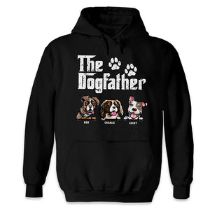 Le Père Chien - Cadeau pour Papa Chien, Maman Chien - T-shirt unisexe personnalisé, sweat à capuche