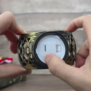 Custom Candlelight Lantern Ornament - Personalized Christmas Birthday Gifts For Mom, Dad, Kids - My Favorite Part Of Christmas Is Family