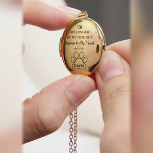 Collier photo personnalisé, libre à vous de jouer, jusqu'à notre prochaine rencontre ! Médaillon personnalisé ! Cadeau de condoléances pour les propriétaires et les amoureux des animaux.