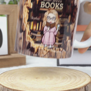 La lecture nourrit mon âme - Mug personnalisé - Cadeau de Noël pour les amoureux des livres