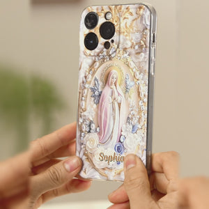 In Love And Faith - Coque de téléphone personnalisée avec effet gonflable 3D - Cadeau pour vous-même, vos meilleurs amis, vos frères et sœurs, votre famille