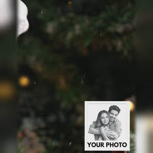 Custom Photo Our Love Story Is My Favorite Memory - Couple Personalized Custom Ornament - Wood Benelux Shaped - Christmas Gift For Husband Wife, Anniversary
