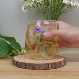 Les amis sont comme des fleurs, ils remplissent le monde de beauté - Verre à vin personnalisé Bestie - Cadeau pour les meilleures amies, BFF, sœurs