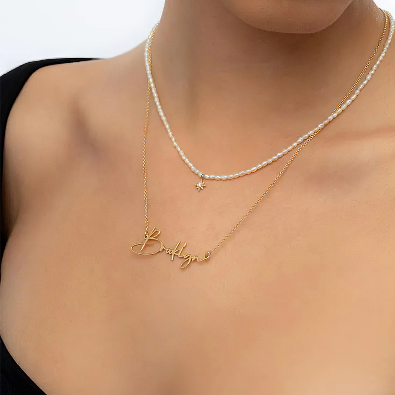 Tu es mon amour, mon tout - Collier personnalisé en forme de cœur minimaliste avec nom en forme de texte - Cadeau d'anniversaire pour femme, anniversaire, fiançailles, mariage, cadeau de mariage