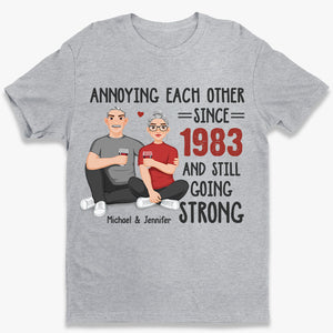 Je t'aimerai mille ans - T-shirt unisexe personnalisé, sweat à capuche, sweat-shirt - Cadeau pour mari et femme, anniversaire