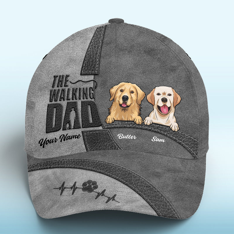 Le papa marcheur - Casquette personnalisée pour chien, imprimé intégral, classique - Cadeau pour les propriétaires et les amoureux des animaux