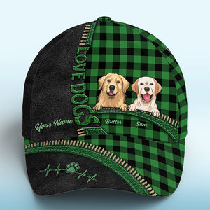 Mes enfants ont des pattes - Casquette personnalisée pour chien, casquette classique à imprimé intégral - Cadeau de Noël pour les propriétaires d'animaux et les amoureux des animaux
