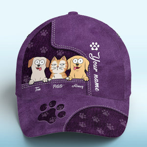 Mes bébés adorés - Casquette personnalisée pour chien et chat, casquette classique à imprimé intégral - Cadeau pour propriétaires et amoureux des animaux
