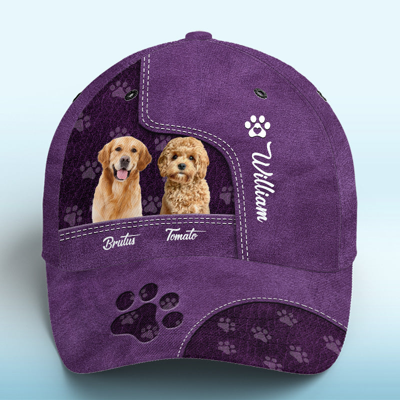 Casquette personnalisée avec photo pour apporter de la joie à votre vie ! Casquette classique imprimée pour chien et chat ! Cadeau idéal pour les propriétaires et les amoureux des animaux.