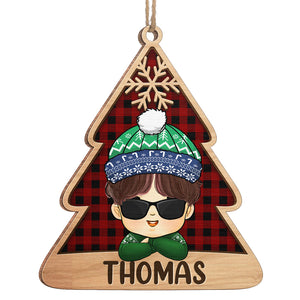 All I Want For Christmas Is You - Family Personalized Custom Ornament - Wood Custom Shaped - Christmas Gift For Family Members
