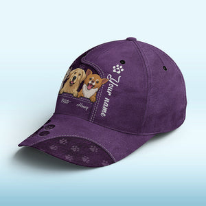 Nos petits anges bleus - Casquette personnalisée pour chien et chat, imprimé intégral - Nouveauté, cadeau pour propriétaires et amoureux des animaux